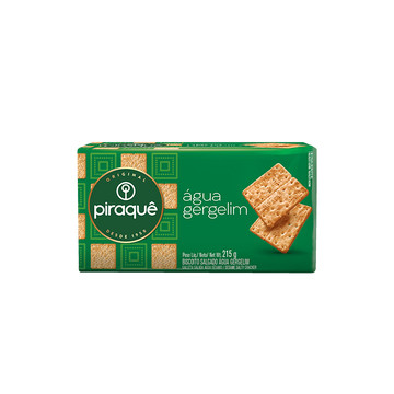 Piraquê Biscoito água e gergelim 215g