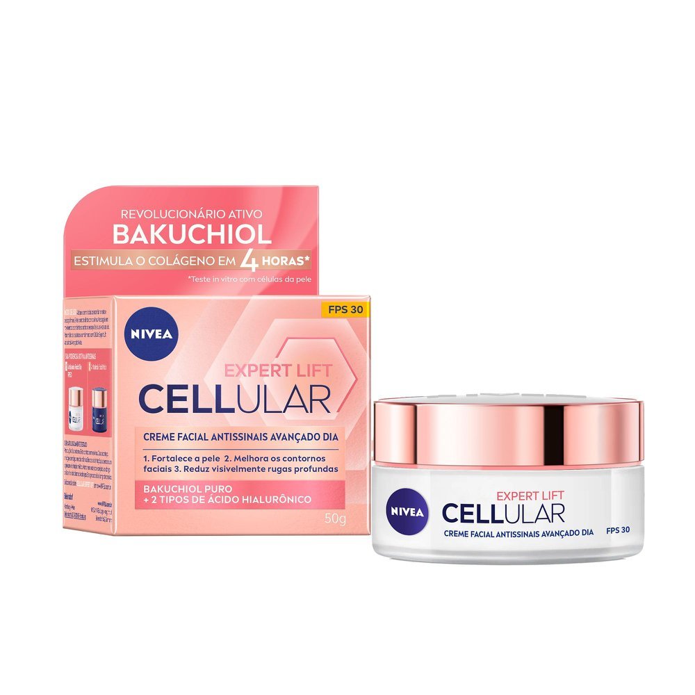Creme Facial Nivea Antissinais Cellular Lift Dia FPS 30 50ml