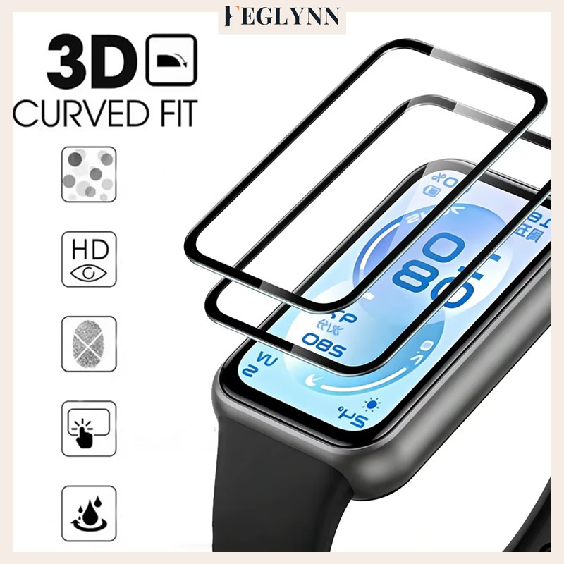 Película Macio De Com Vidro Para Relógio Smartwatch Huawei Band 11 11 Pro/Huawei Band 10 9 8 7 NFC Acessórios