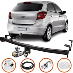 Engate Reboque Reforcel Fixo Ford Ka Hatch 2015 2016 2017 2018 2019 2020 2021 Resistente