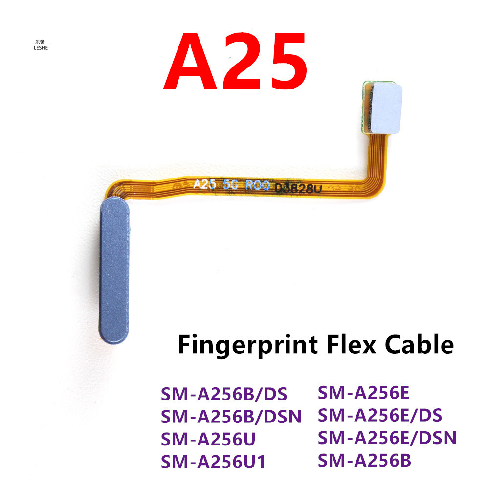 Para Samsung Galaxy A25 A256 SM-A256B A256U A256E/DS Casa Botão Liga/Desliga Imp