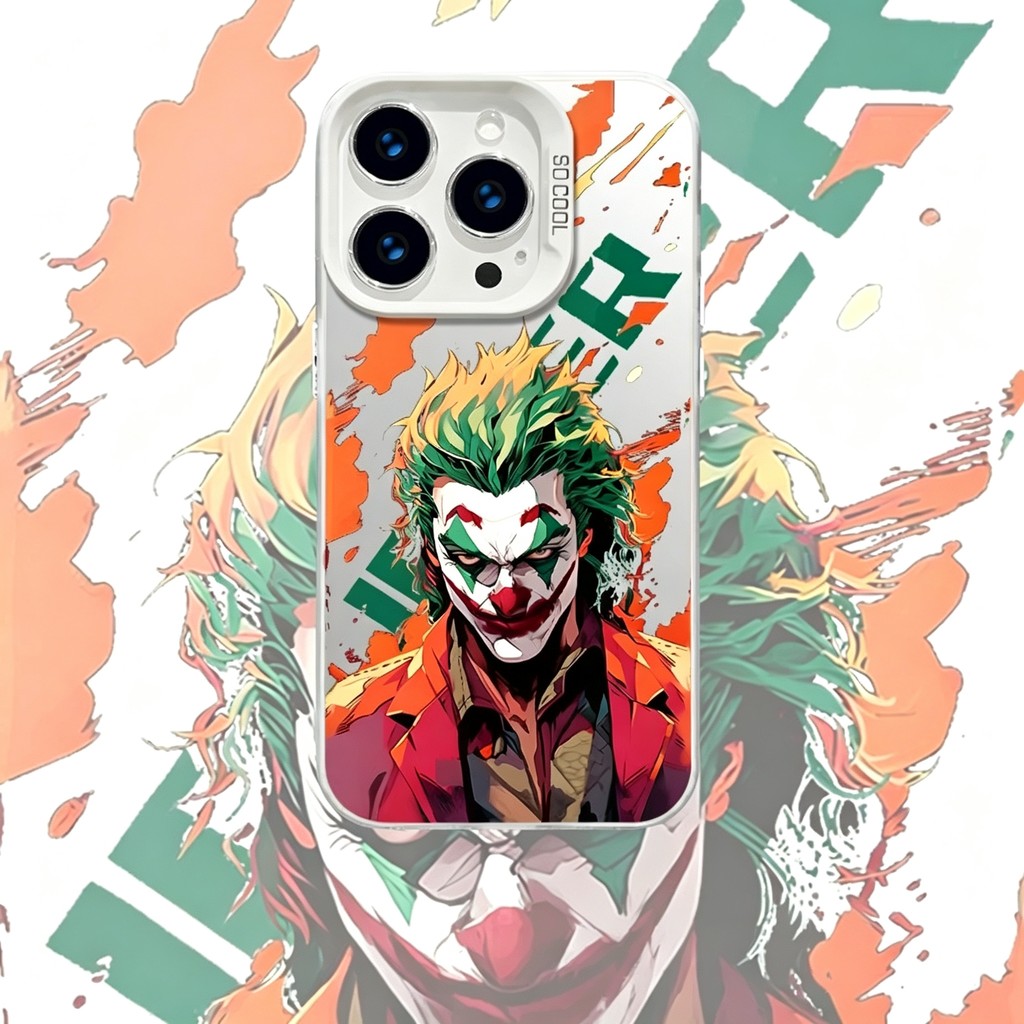 Capa De Telefone DC Joker Para Samsung A15 A54 A16 A06 A34 A23 A05 A55 A35 S24 S25 Plus Ultra Silicone Anti-impacto