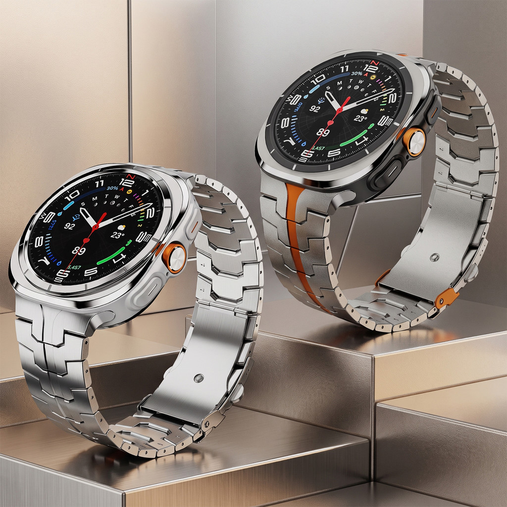Pulseira De Metal Premium , Leve De Titânio Para Samsung Galaxy Watch Ultra 2 9 