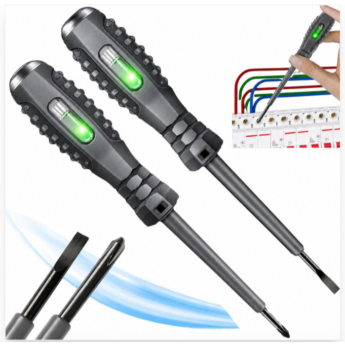 Eletricista Chave De Fenda Magnética Indução Tensão Teste Caneta Eletricistas