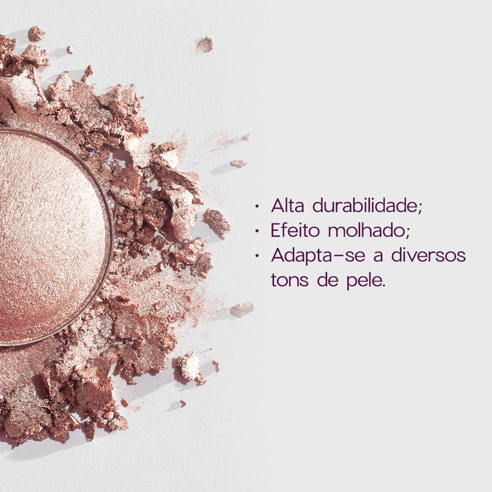Kit Blush Laranja Call Me + Just Glow Iluminador Bouquet Rosa Océane Purple (2 Produtos) · foto 2