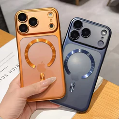 Capa Capinha Indução Luxo Compatível IPhone 17, 17 Pro e 17 Pro Max