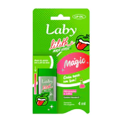 Lip Oil Laby Lilith Magic Maça Verde Muda de Acordo com o PH da Boca 4ml