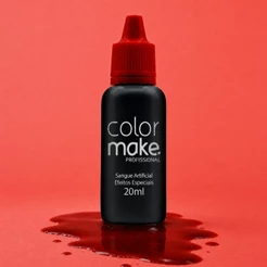 Sangue Falso Artificial Para Maquiagem 20ml - 1 Unidade - Color Make - Rizzo