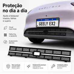 Grade de Proteção Dianteira Geely EX2 Tela Anti-Insetos Grade Dianteira Protetor da Entrada de Ar Dianteira Geely EX2 GR