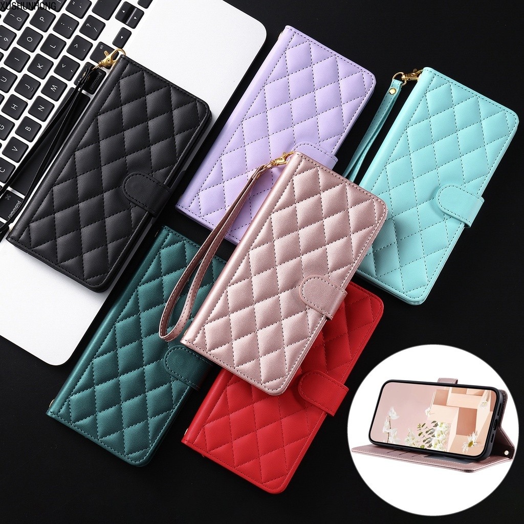 Capa Flip Para Samsung Galaxy A17 A27 A37 A57 A56 A36 A26 A16 A06 A05 A05s A16 A15 A25 A35 A55 5G Carteira Luxuosa De Co