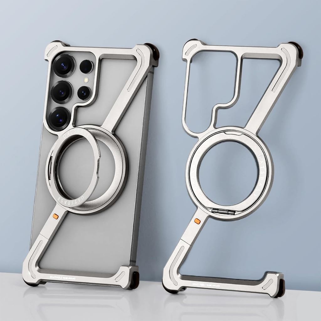 Capa de Metal OGRANEE Z para Samsung Galaxy S25 Ultra, Bumper de Liga de Alumíni