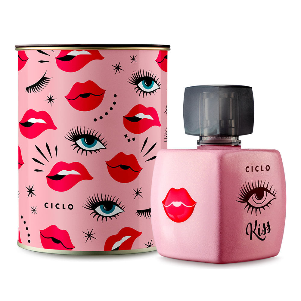 Deo Colônia Ciclo Kiss Lata 100ml