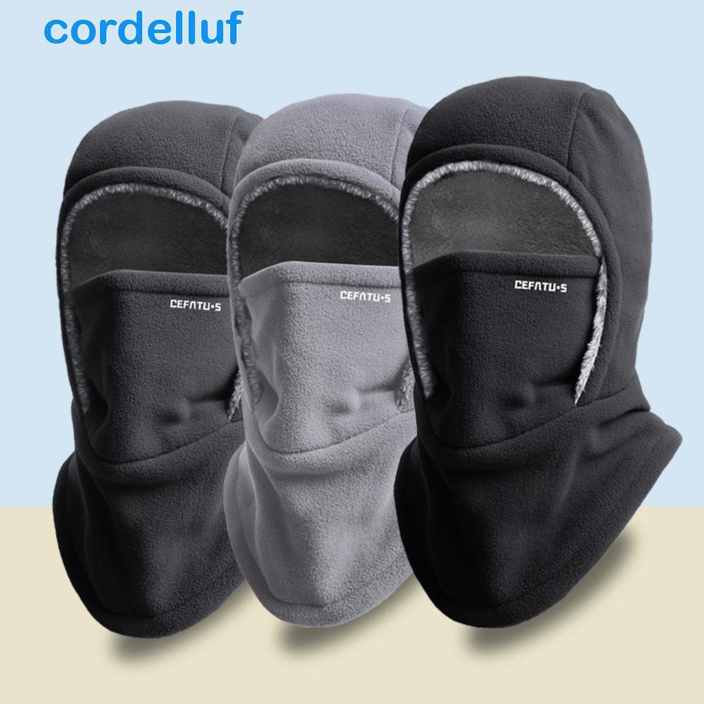Boné De Ciclismo Balaclava CORDELLUF , Capuz E Chapéu Térmico Quente À Prova De Vento , Lã Para Esqui Frio