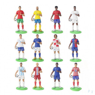 Estátua de Estrela do Futebol da Copa do Mundo 2026, Boneco Modelo de 22CM do Messi, C. Rom, Bapea Mal, Ornamentos PX