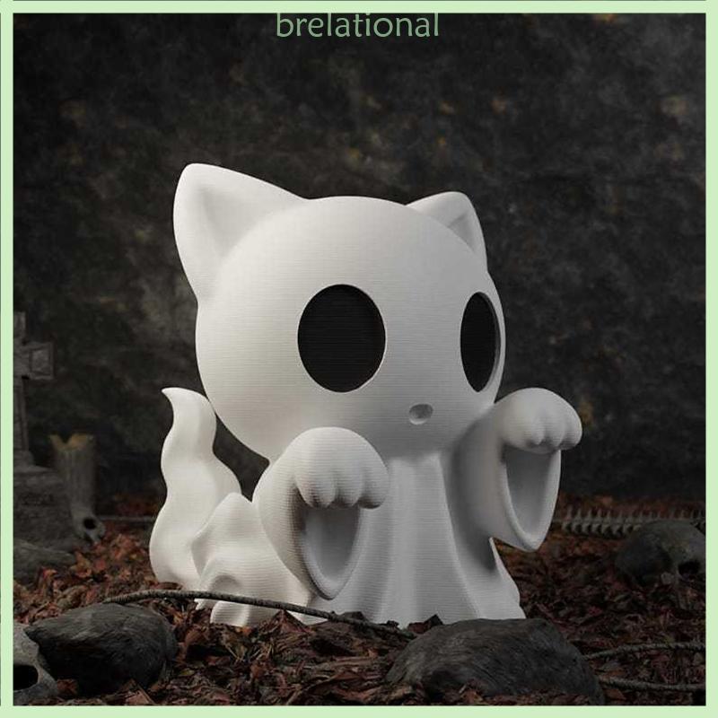 R Destaque De Estatueta De Animal De Estimação Drapeado De Halloween Para Mesa De Prateleira E Estilo De Casa Interna