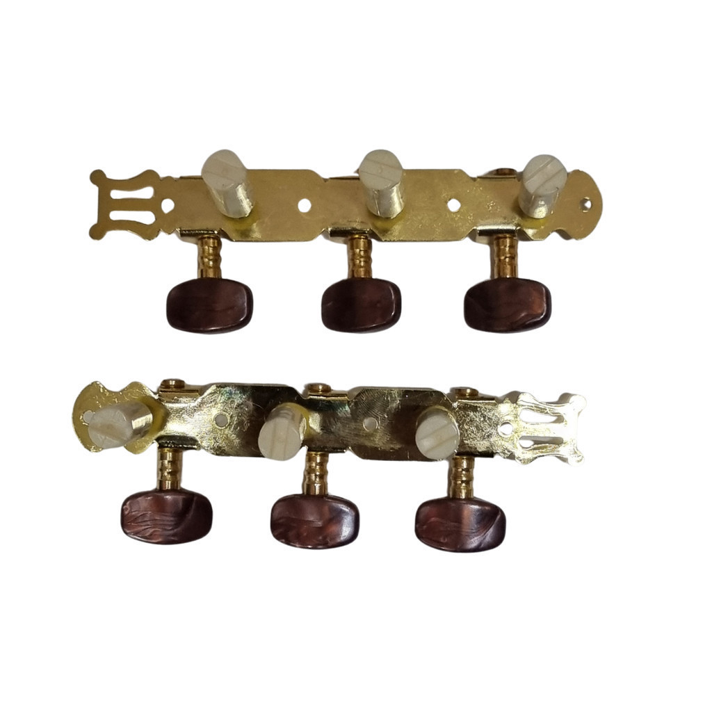 Tarraxa Violão Nylon Pino Grosso Dourada e Marron MYTH — imagem 2 de 2