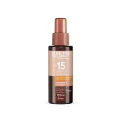 Loção Bronzeadora Creme Fps15 Sunless 120ml
