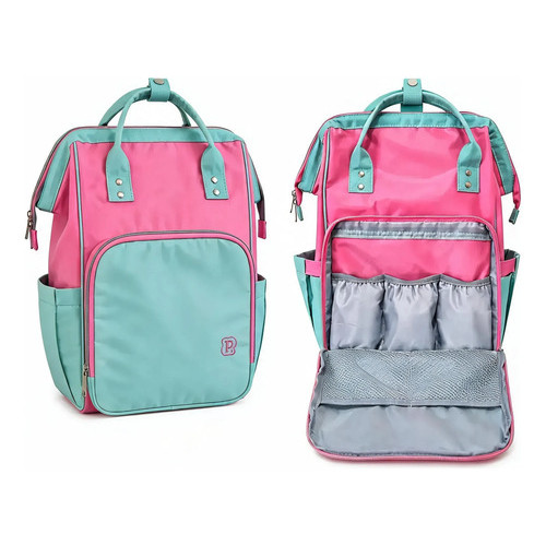 Bolsa Maternidade Pimpolho Mochila Viagem Térmica Passeio Grande Impermeável Organizador Interno