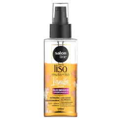 Óleo Bifásico Salon Line Meu Liso Muito +Liso Vanilla Glow 120ml