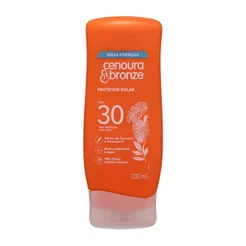Protetor Solar Cenoura & Bronze FPS 30 200ml