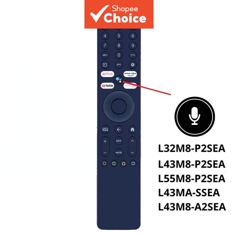 Controle Remoto de Voz para Xiaomi TV L32M8-P2SEA / L43M8-P2SEA / L55M8-P2SEA Su