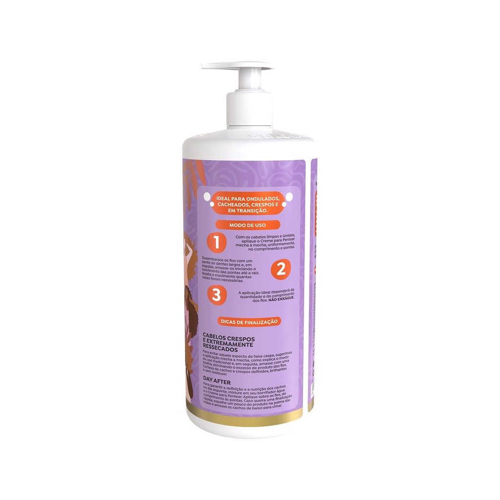 Creme Para Pentear Super Desembaraço Salon Line 1L · foto 2