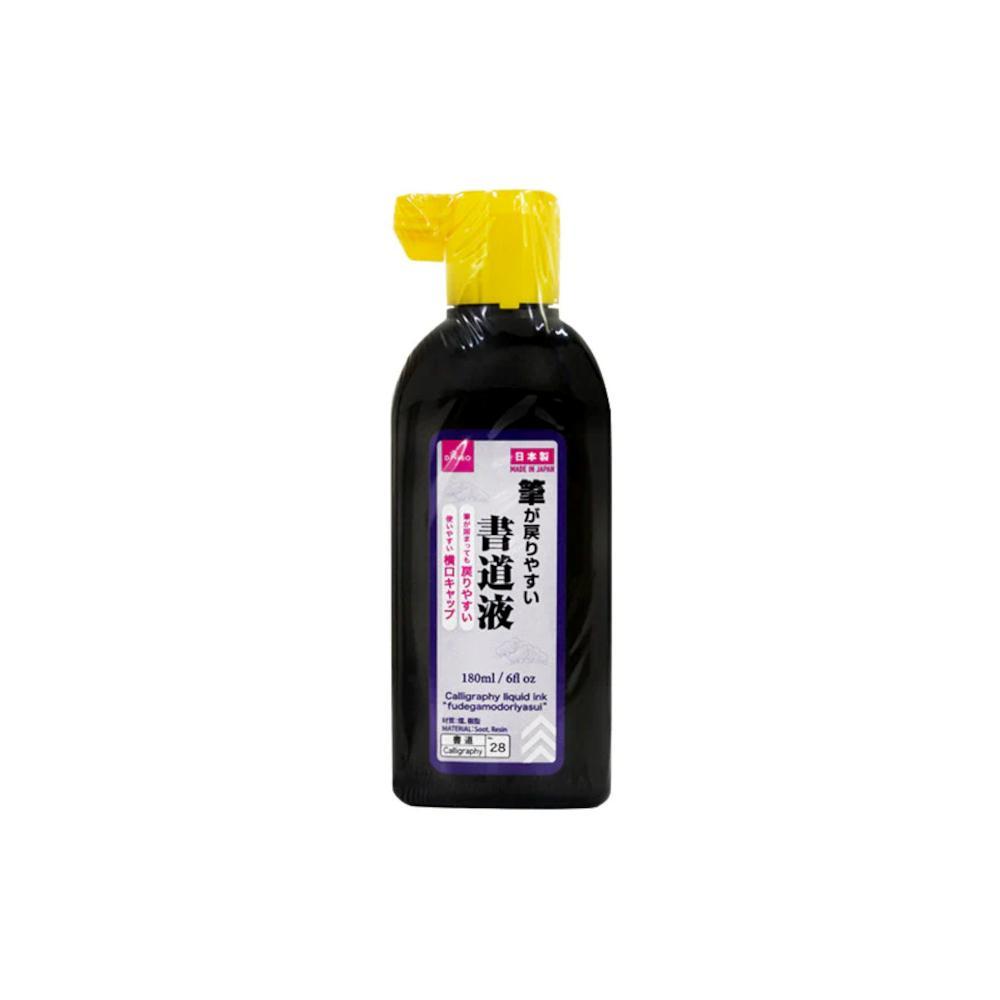 Tinta para Shodo (Caligrafia Japonesa) de Água E Carbono - 180ml