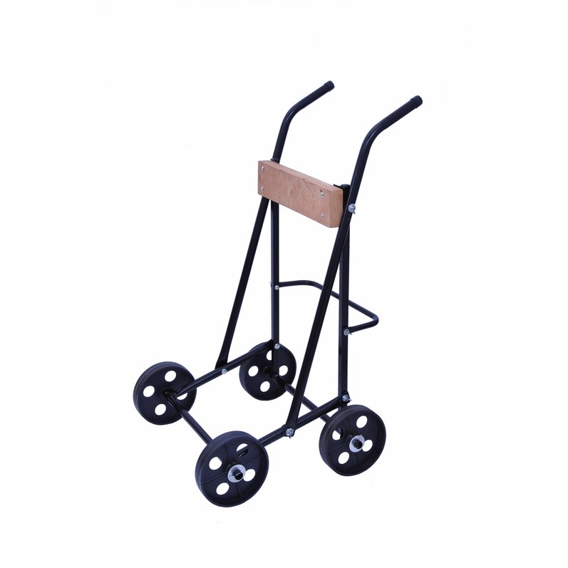 Suporte Para Motor De Popa Até 30 Hp 4 Rodas Reforçado