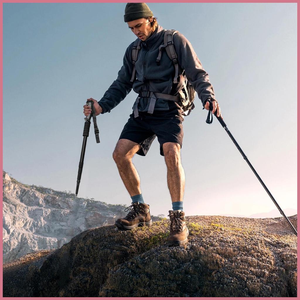 Bastões De Trekking Para Caminhadas , Leve , Dobrável , Ao Ar Livre , Aventuras mubow2br