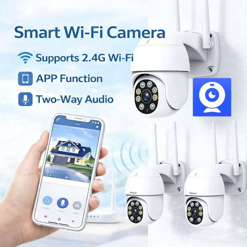 De Câmera De Segurança IP Wi-Fi Sem Fio app V360 Pro4 A7 360 ° V360 PTZ Night Vision Soquete De Lâmpada full HD-Tens