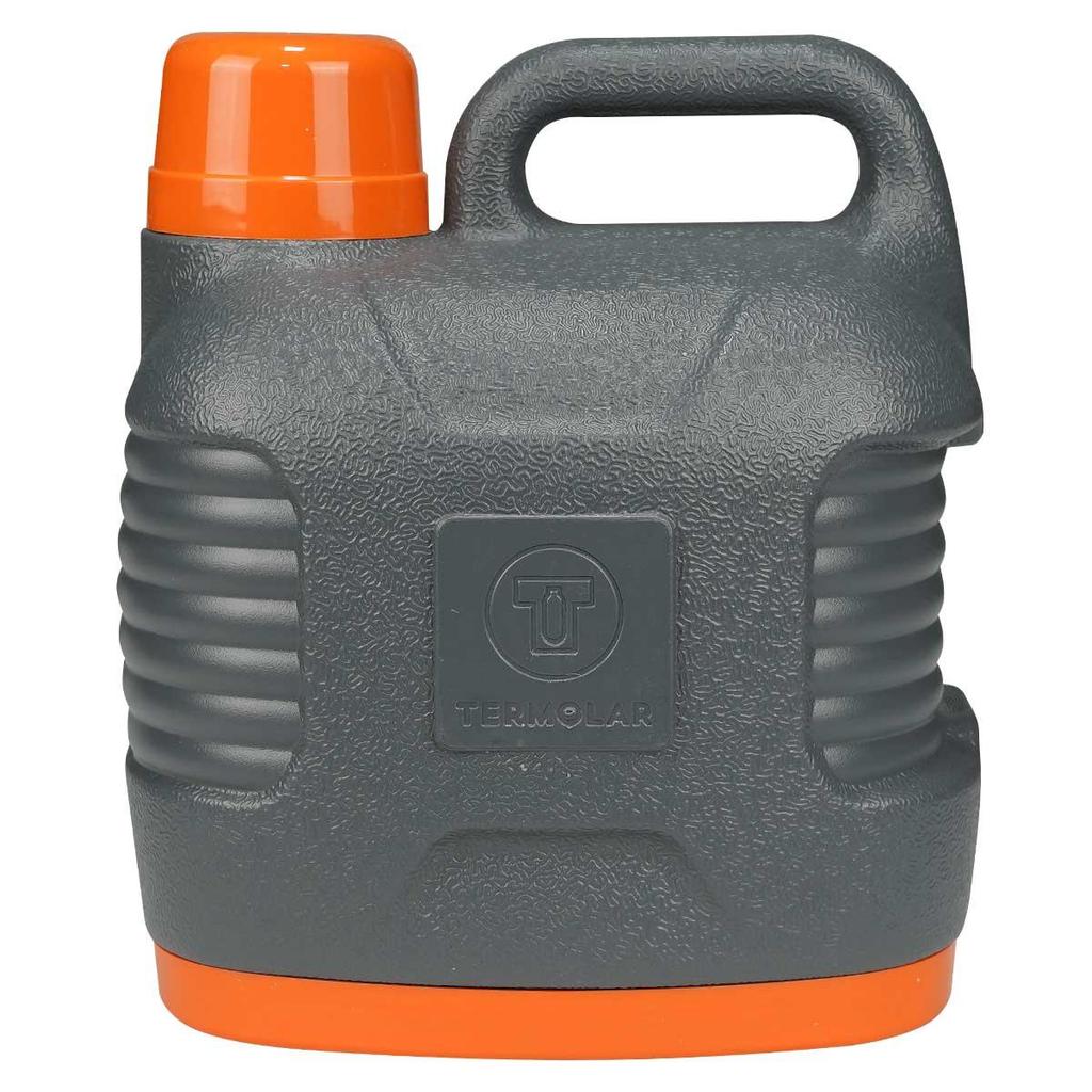 Garrafão Térmico Termolar Supertermo 5 Litros Cinza Laranja