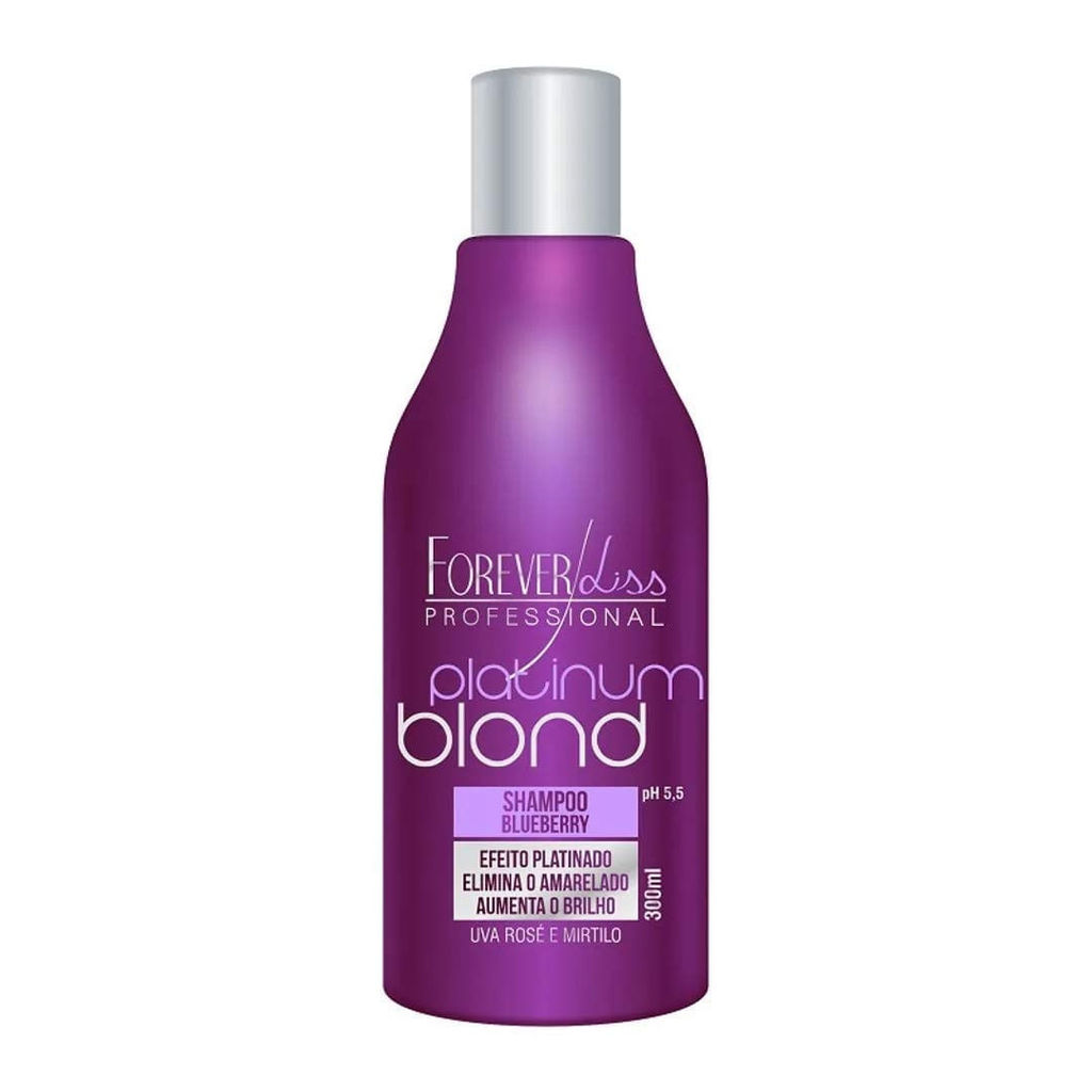 Shampoo Forever Liss Platinum Blond Matizador 300ml