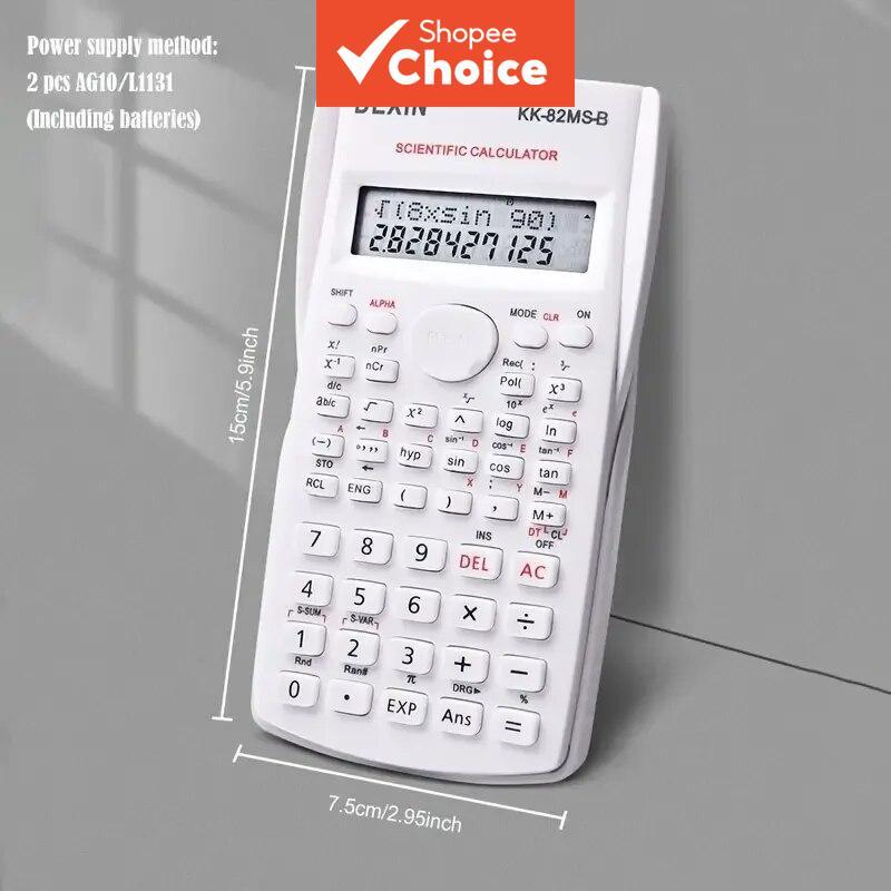 Calculadora Científica De Engenharia , Função De 2 Linhas , Estatística De Fração Para Uso De Estudante De Escritório De