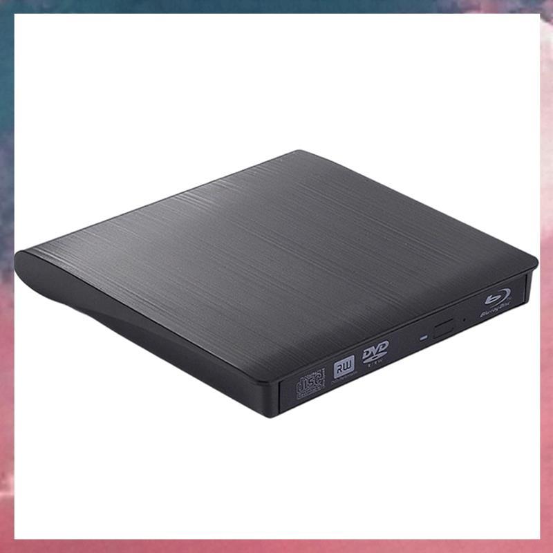(Rjqx) Dupla-Interface Blu-Ray Queima Acabamento Escovado USB 3.0 Unidade Óptica Externa Gravador De DVD/CD Para Laptop