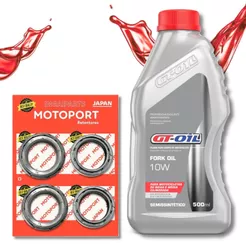 Kit Óleo da Bengala Cg 150 Titan / Cg 160 Titan / Nxr 160 Bros / Xre 190 + Retentores e Guarda Pò