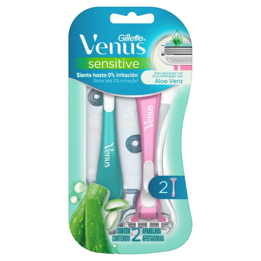 Aparelho Gillette Venus 3 Sensitive Com 2 Unidades