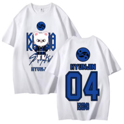 [Camiseta Premium em Algodão Puro]LA  Camiseta Stray Kids Karma 04 Adulto/Infantil Lançamento Unissex Em Algodao