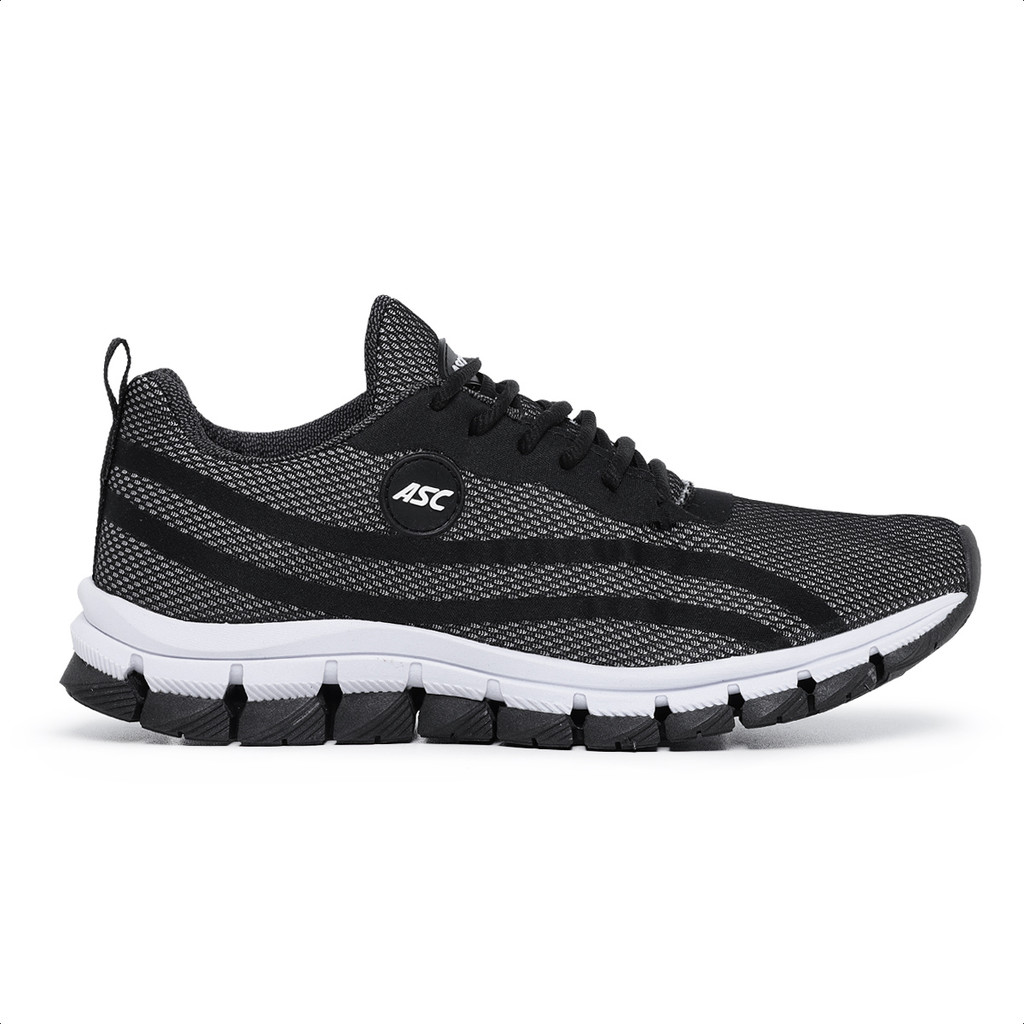 Tenis Confort Academia Exercicios Impacto Lege 21 Preto e Cinza