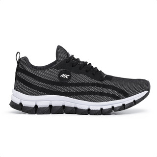 Tenis Confort Academia Exercicios Impacto Lege 21 Preto e Cinza