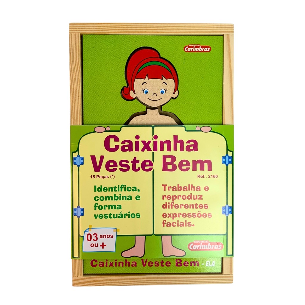 Caixinha Veste Bem - Carimbras