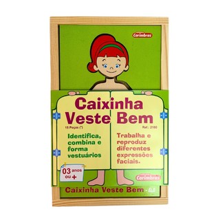 Caixinha Veste Bem - Carimbras