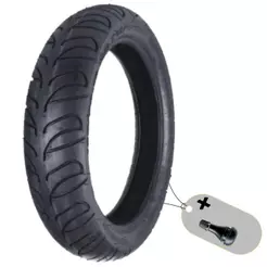 Pneu Para Moto Sportíssimo II 100/90-14 Traseiro Maggion Para Uso Sem Câmara + 1 Válvula de Brinde
