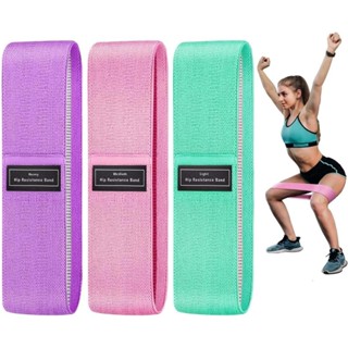 Kit 3 Faixas de Resistência Elástica Exercício Mini Band Tensões Funcional Academia Treino Perna Glúteos em Casa Pilates em Oferta na Shopee