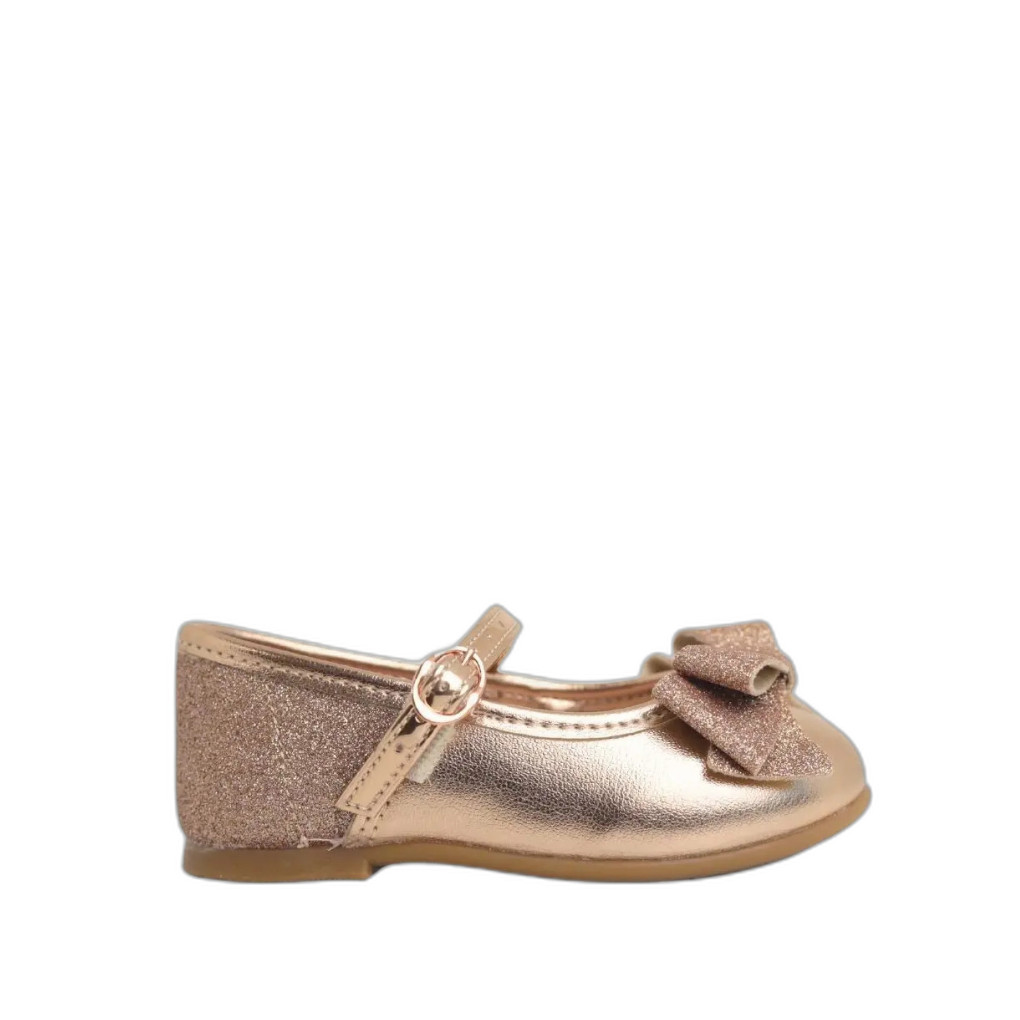 Sapatilha Bebê Menina Glitter Metalizada Molekinha Premium 2106.1043