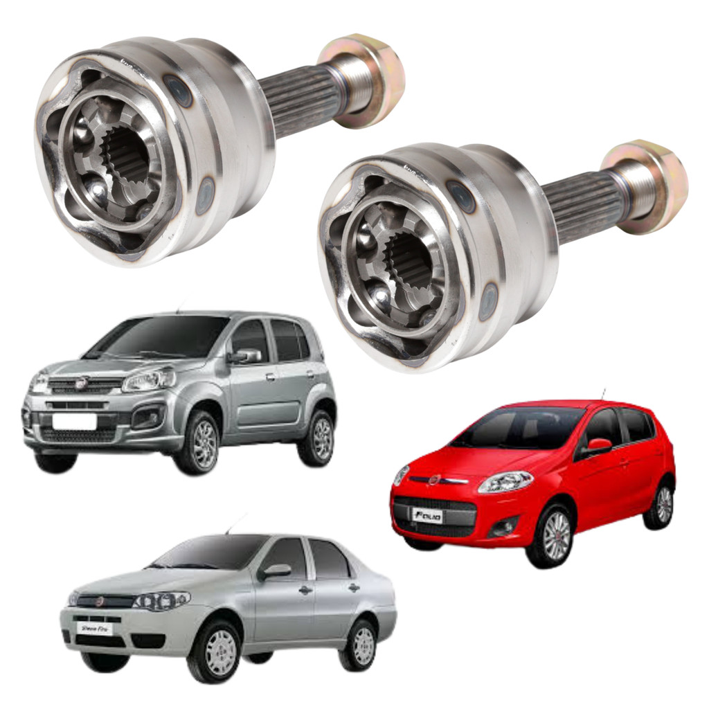 Par Ponteira Homocinética Palio Siena Uno 1.0 8v Fire Palio Weekend em Oferta na Shopee