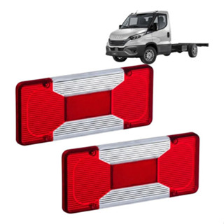 Par Lente Compatível Iveco Daily Lant Traseira 2008 À 2017 Ambos Lados Vermelho em Oferta na Shopee