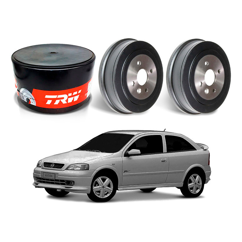 Tambor Freio Traseiro, Astra 1.8 2.0 1998 A 2004