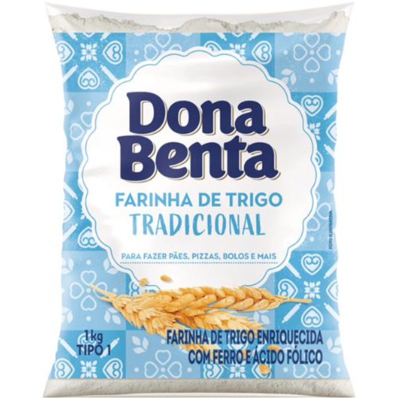 FARINHA DE TRIGO DONA BENTA 1KG