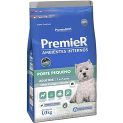 Ração Ambientes Internos Cães Adultos 1Kg Premier