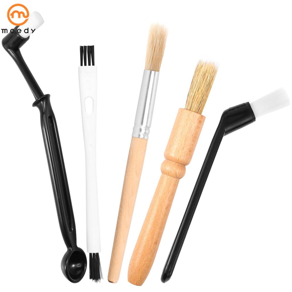 5 Pçs Máquina De Café Expresso Escova Limpeza Kit Com Cerdas Náilon Para Casa Cozinha Barista SHOPSKC4264